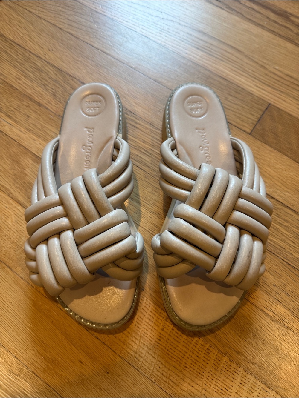 Paul Green Cream Sandals